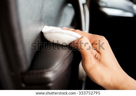 Car interior clean up