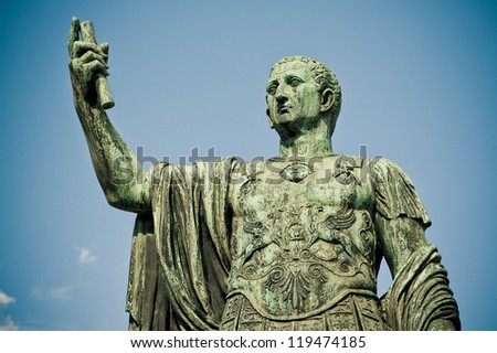 Statue of Gaius Julius Caesar, Rome, Italy