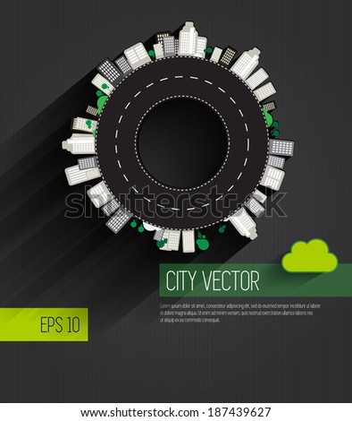 City and road City and road