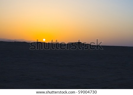 Egypt Desert Scene