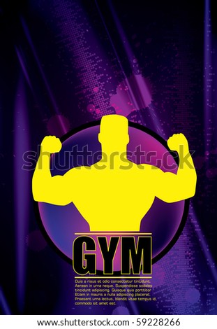 Bodybuilder poster