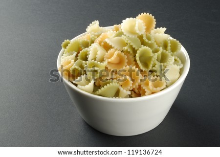 Bowl of pasta as Daisy
