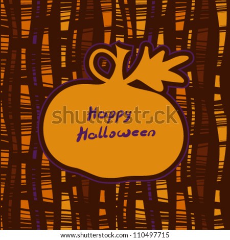 Seamless Halloween Background. Vector Illustration. - 110497715