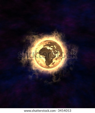 Burning Earth Africa Side