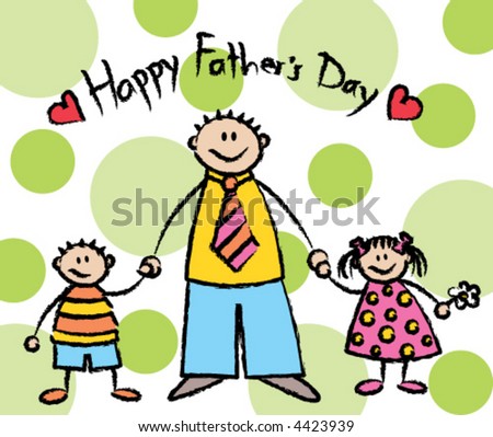 happy fathers day images. stock vector : Happy Father#39;s