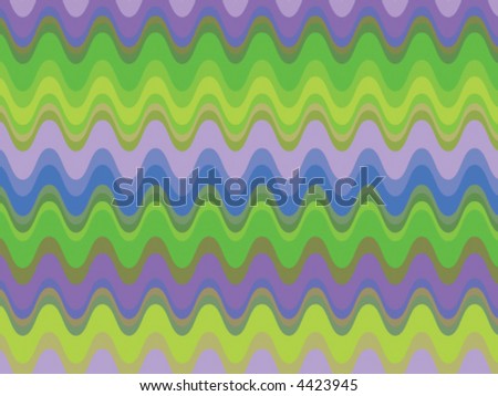 background patterns green. retro purple green waves (vector) - illustrated ackground pattern