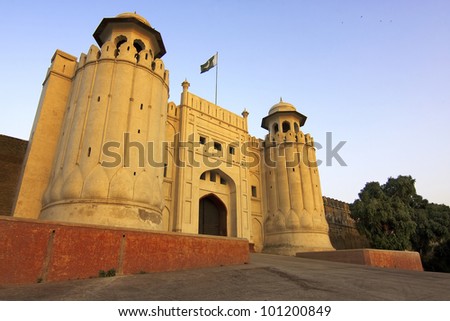 The Lahore Fort, Lahore Pakistan Build by Mughal Emperors Lahore Fort is a classic example of Mughal & Islamic Architecture