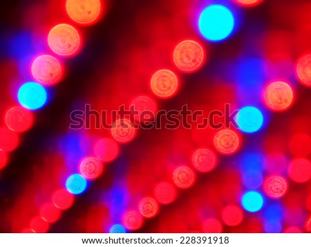 red and blue abstract lights background