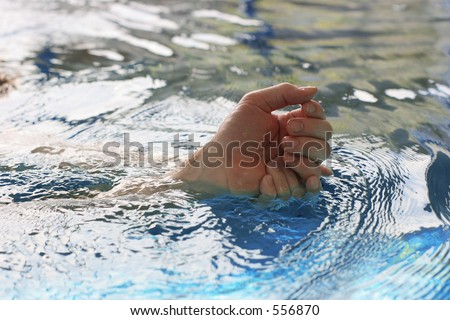 Massage in the water