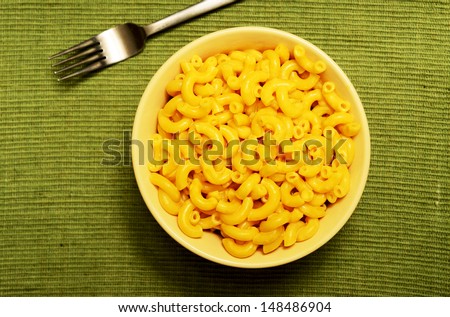 mac and cheese for lunch with nobody