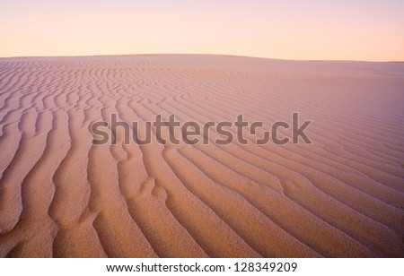 dunes of sand.desert