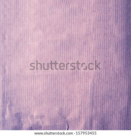 creased paper with stripe pattern