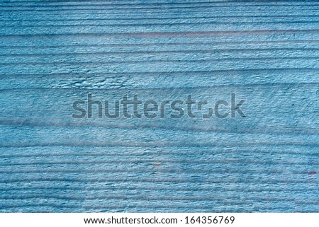 Texture of blue wood background closeup