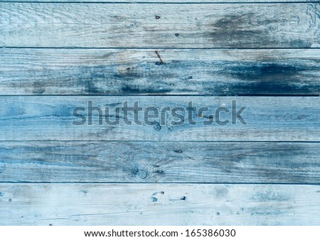 blue Wood plank texture for your background