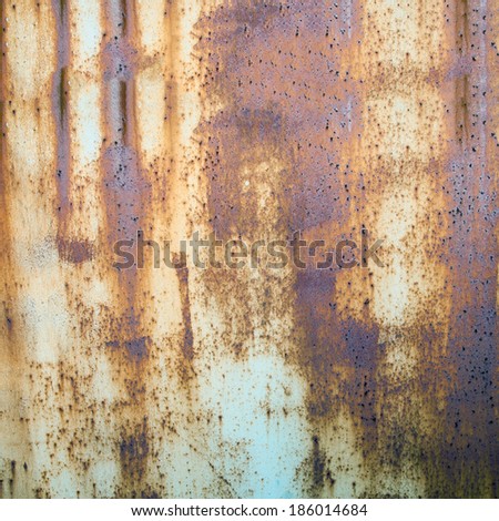 Rusty sheet metal. high resolution