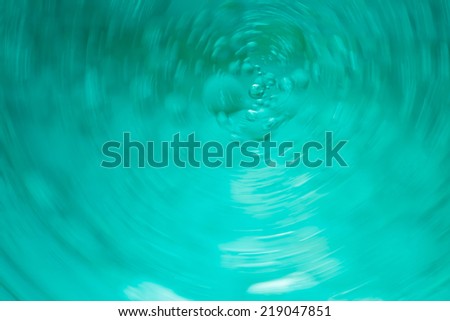 oil droplets on water surface