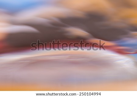Moving water surface abstraction