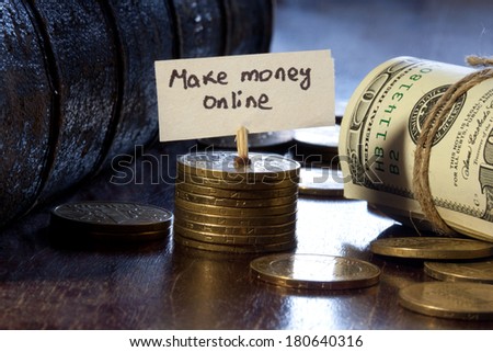 make money online concept