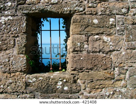 View from a castle window