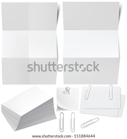 Blanks white paper business cards a stack of business cards p Blanks white paper business cards a stack of business cards p
