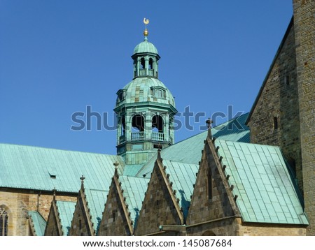 St. Mary's Cathedral (German: Dom St. Maria) is a medieval Catholic cathedral in Hildesheim, Germany, that has been on the UNESCO World Cultural Heritage list since 1985.