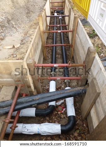 District heating is a system for distributing heat generated in a centralized location for residential and commercial heating requirements such as space heating and water heating. Hanover Germany