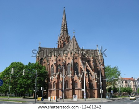 The Christ Church in Hanover is located in the northern district of town to the northwest of the market action. It was built in 1859-1864 by Conrad Wilhelm Hase as the residence of George V Church.