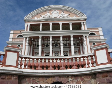 The Amazon Theatre (Teatro Amazonas) is an opera house located in the heart of Manaus, inside the Amazon Rainforest in Brazil.