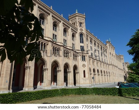 The building of the Government of Upper Bavaria in Munich in Maximilianstrasse is home to the Government of the District of Upper Bavaria.