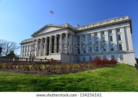United States Department of The Treasury Building, Washington DC