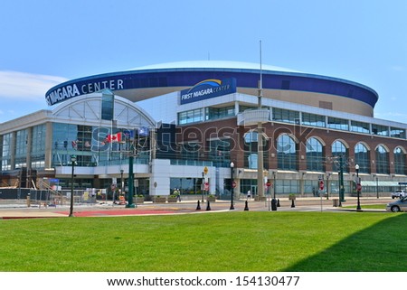 BUFFALO,NY - JUNE 25 :The First Niagara Center, formerly known as HSBC Arena is a multipurpose indoor arena located in downtown Buffalo,NY,USA. It can sit 19,070 fans and is home of the Buffalo Sabres