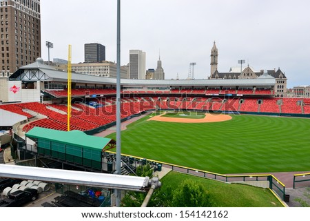 BUFFALO,NY - JUNE 26:Coca-Cola Field (formerly Dunn Tire Park, North AmeriCare Park, Downtown Ballpark and Pilot Field)on june 26,2013.It is a 18,050-seat baseball park and home of the Buffalo Bisons.