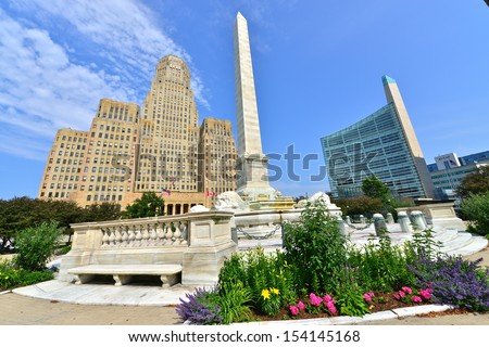 McKinley Monument & Buffalo City Hall, Buffalo, NY, USA