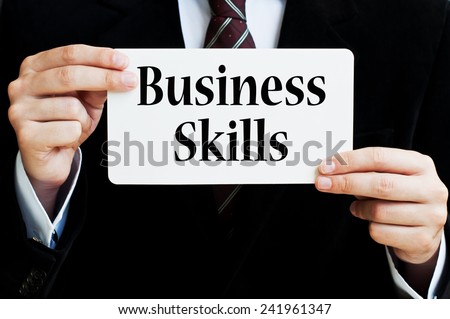Business Skills Concept
