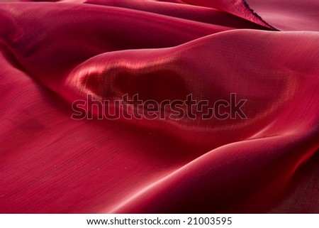 Elegant and soft red satin background