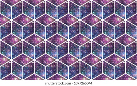 Space Galaxy Seamless Pattern Images Photos Et Images