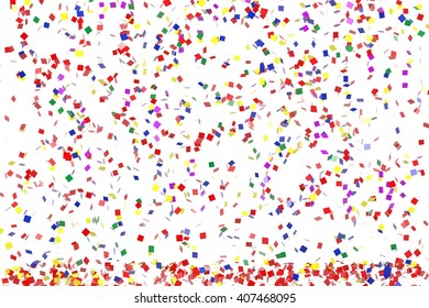 3d Render Party Confetti Stock Illustration 407468095 Shutterstock