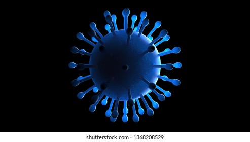 D Virus Bacteria Illustration Render Microscopic Ilustra Es Stock