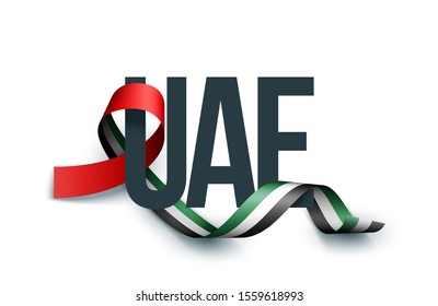 48 National Day Banner Realistic Uae 스톡 일러스트 1568582638