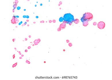 Cytology Smear Pleural Effusion Showing Candida Foto Stok