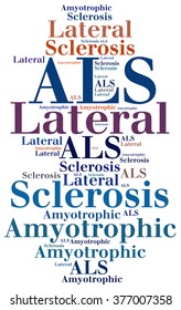 Als Amyotrophic Lateral Sclerosis Disease Abbreviation Stock