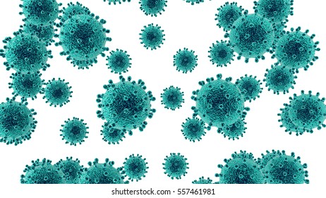 Bacteria Virus D Render Stock Illustration Shutterstock