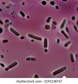 Bacteria Virus Cell 3d Rendering Stock Illustration 2191138767