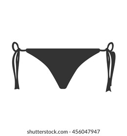 Bikini Icon Simple Logo Bikini Isolated Stock Vector Royalty Free