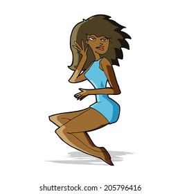 Cartoon Sexy Woman Stock Illustration Shutterstock