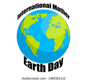 Earth Day Eco Friendly Ecology Concept Stock Vector Royalty Free