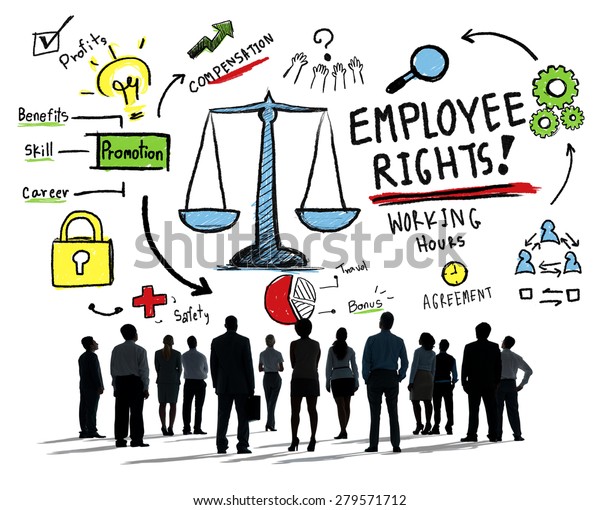 Employee Rights Employment Equality Job Business Stock Illustration