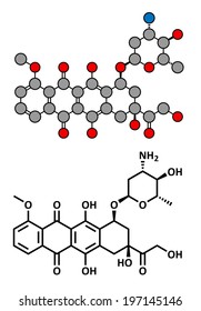 Etoposide Cancer Chemotherapy Drug Chemical Structure