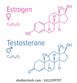 Similar Images Stock Photos Vectors Of Sex Hormones Molecular