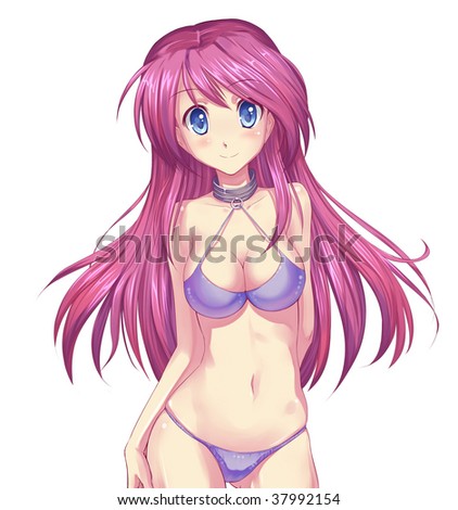 Girl Bikini Stock Illustration Shutterstock